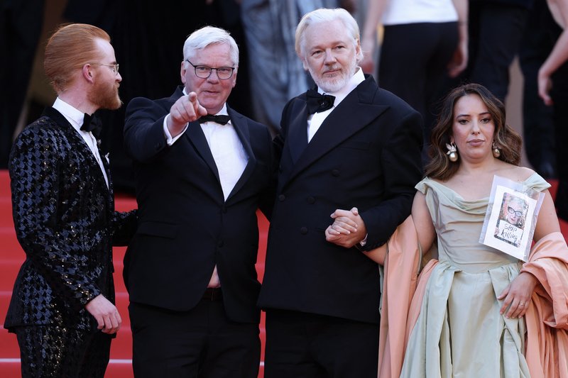 Kristinn Hrafnsson og Julian Assange