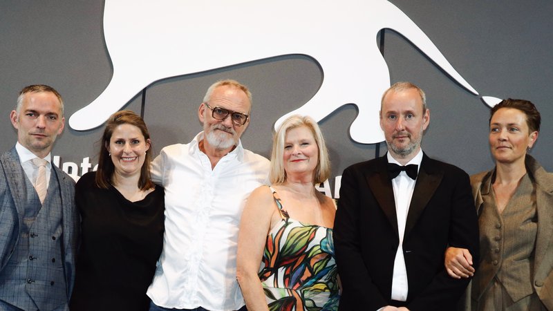 Feneyjar frumsýning_Kjartan Sveinsson, Heather Millard, Ingvar Sigurðsson, Edda Arnljótsdóttir, Rúnar Rúnarsson, Claudia Hausfeld