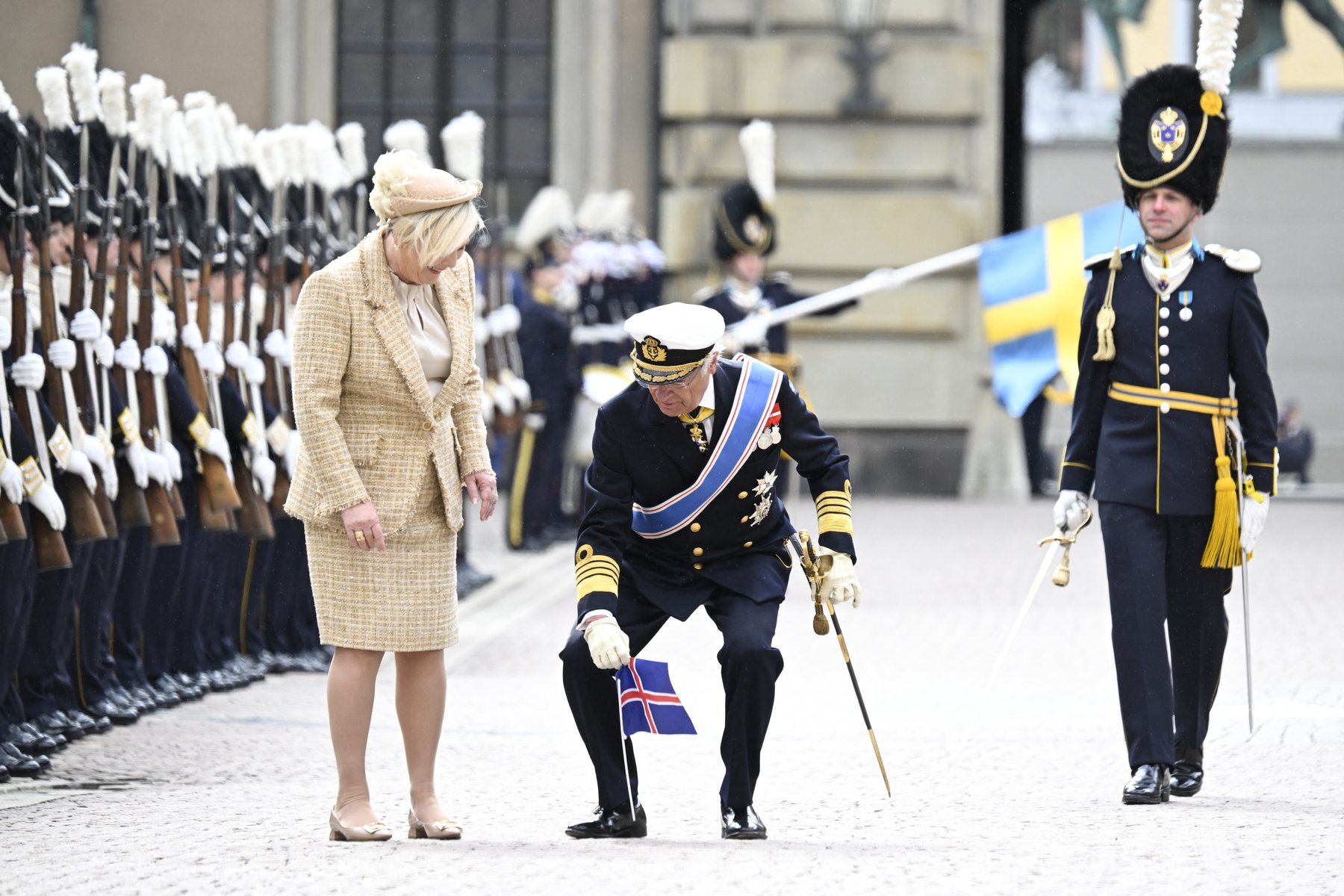 Halla Tómasdóttir Svíakonungur