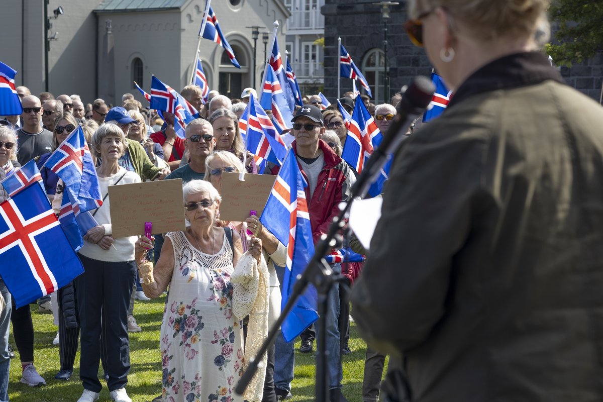 Samstöðufundur Ísland þvert á flokka