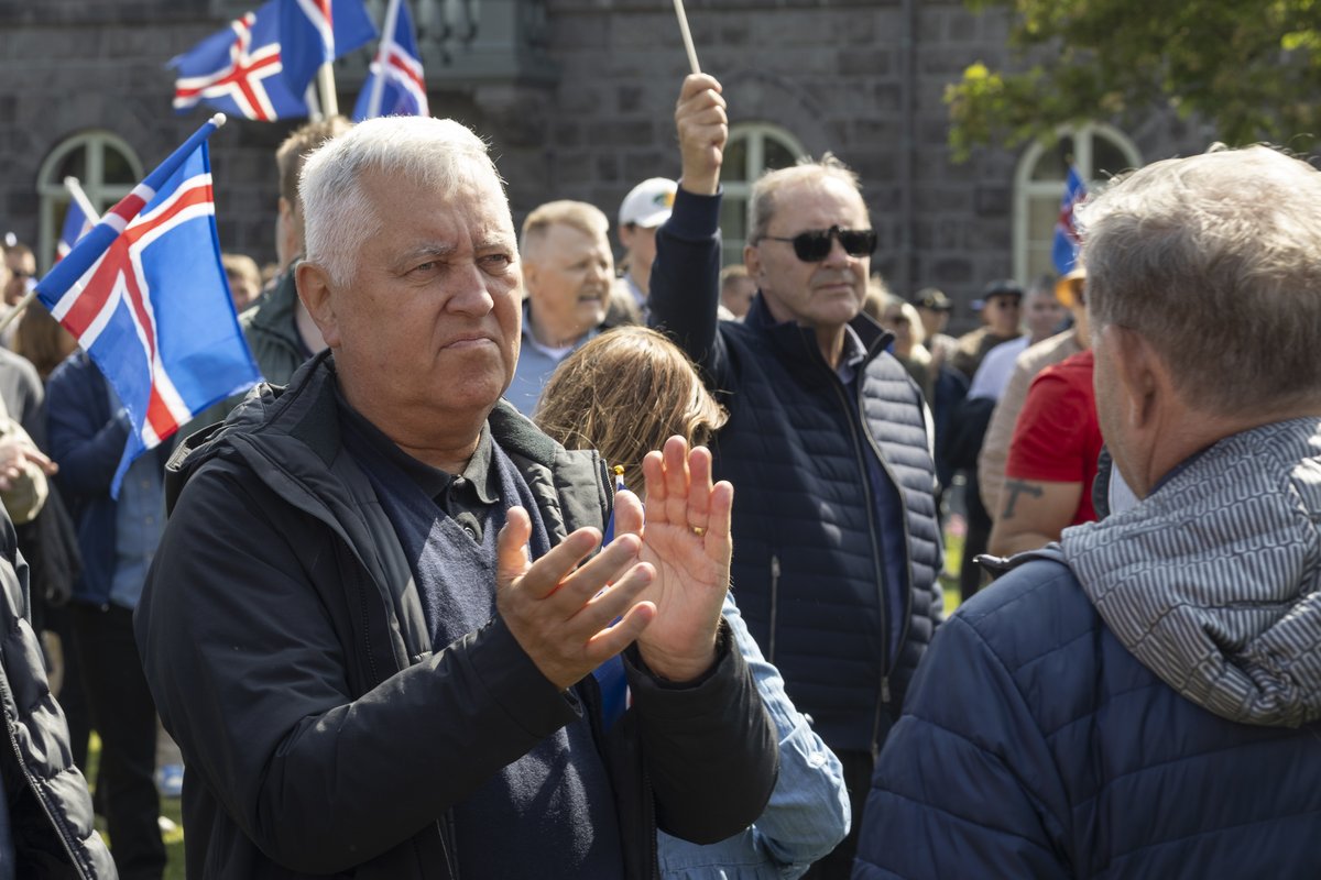 Samstöðufundur Ísland þvert á flokka