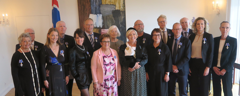fálkaorðan 17. júní 2025