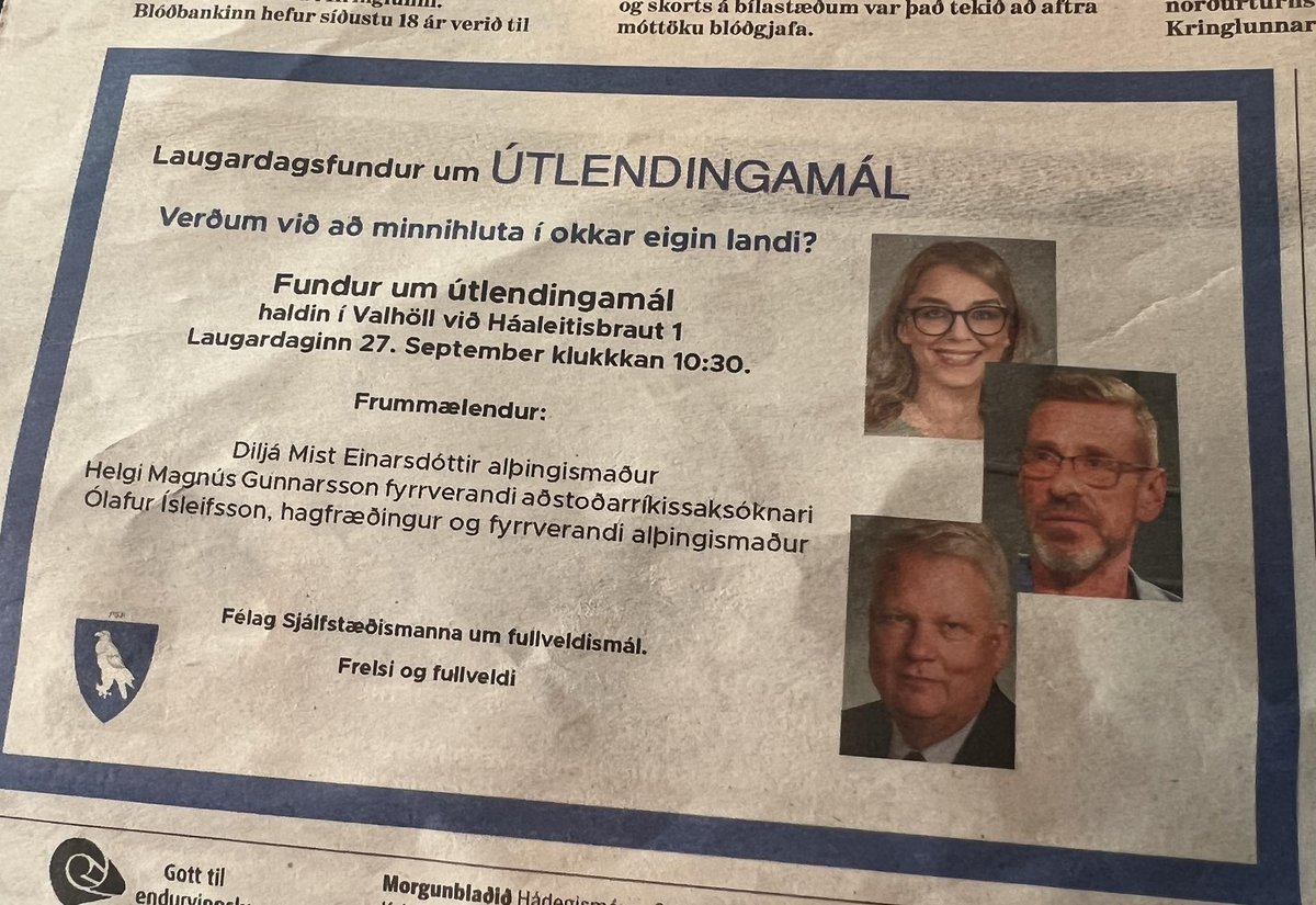 Auglýsing Sjálfstæðisflokkur