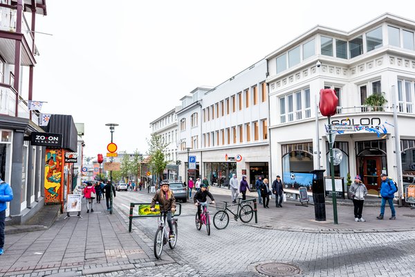 Fylleríslæti og stympingar í miðbæ Reykjavíkur