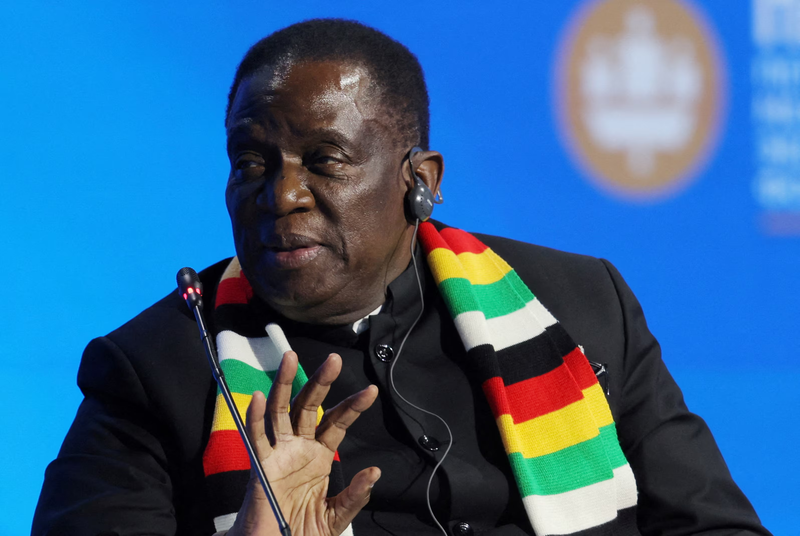 Emmerson Mnangagwa forseti