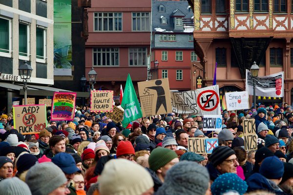Evrópa Frankfurt Þýskaland AFD