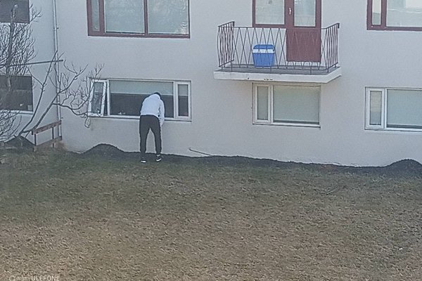 Grunsamlegur maður var myndbirtur