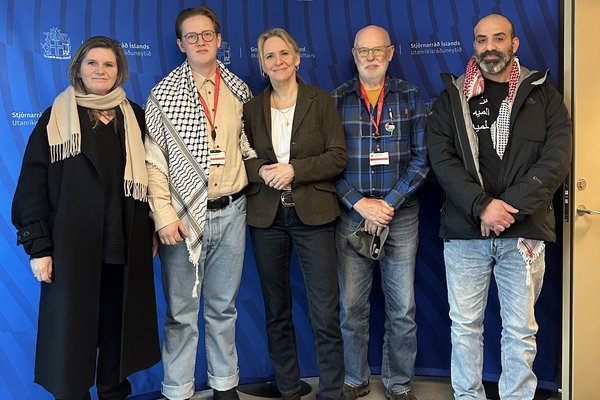 Félagið Ísland-Palestína fundaði með Þorgerði Katrínu