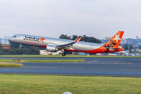 Jetstar flugvél
