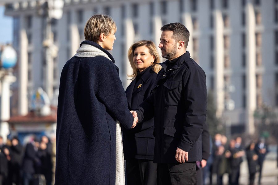Kristrún hittir Zelenskyy í dag