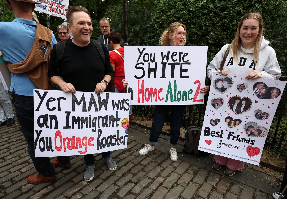 Trump motmaeli
