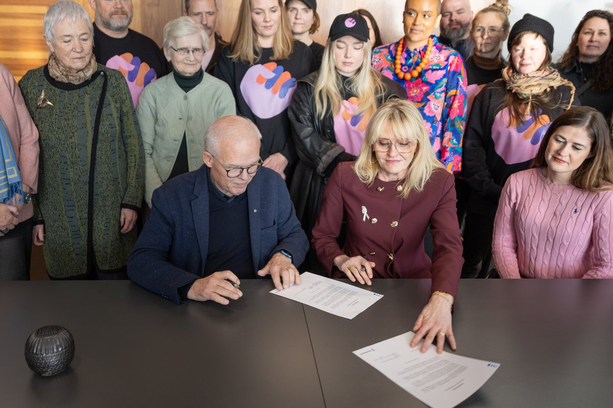 Undirskrift hjá Reykjavíkurborg