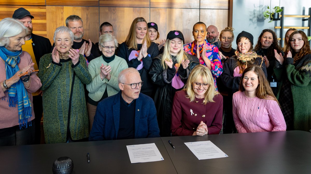 Undirskrift hjá Reykjavíkurborg