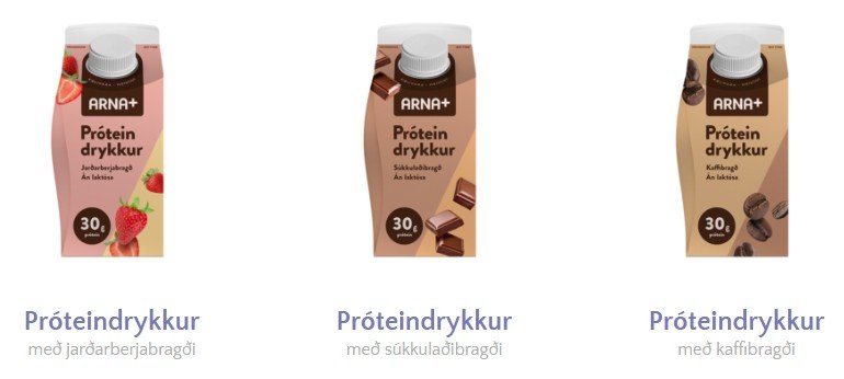 próteindrykkirinnkallaðir