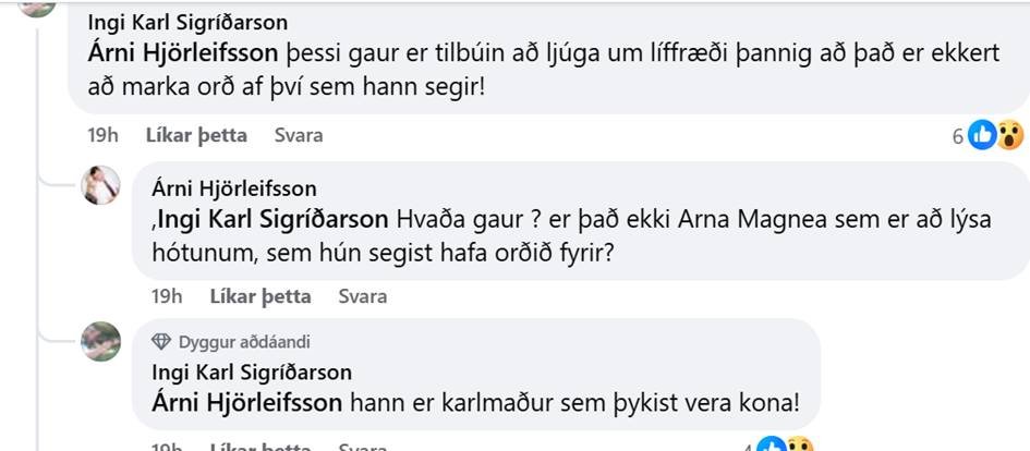 rætin skilaboð