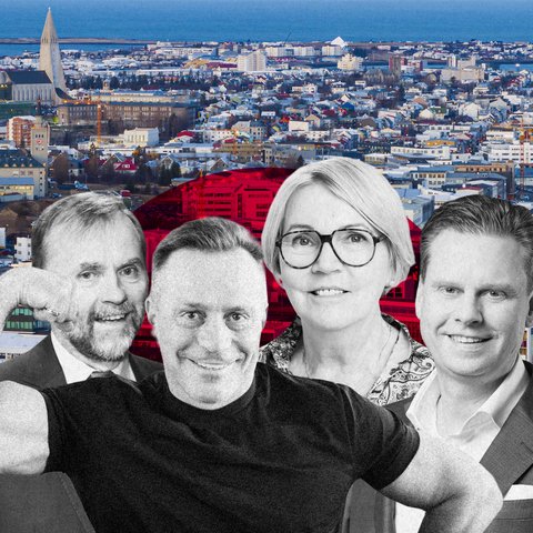 Sautján Reykvíkingar sem synda í seðlum